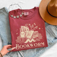 Bookworm Comfort Colors Shirt - Book Lover Tee