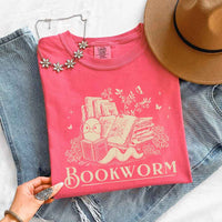 Bookworm Comfort Colors Shirt - Book Lover Tee