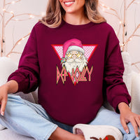 Def Jolly Santa Retro Christmas Cheery Nostalgic Holiday Pun Limited Edition Sweatshirt