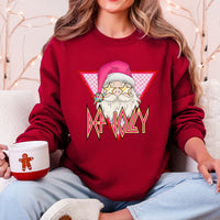Def Jolly Santa Retro Christmas Cheery Nostalgic Holiday Pun Limited Edition Sweatshirt