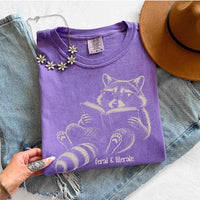 Feral & Literate Comfort Colors - Book Lover Tee
