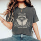 Feral & Literate Raccoon Comfort Colors - Book Lover Tee