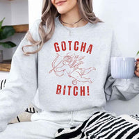 Gotcha B Valentine Sweatshirt - Funny Valentine's Day Sweater
