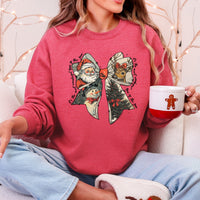 It's The Most Wonderful Time Of The Year Santa Snowman Reindeer Christmas Sweatshirt