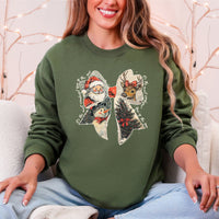 It's The Most Wonderful Time Of The Year Santa Snowman Reindeer Christmas Sweatshirt