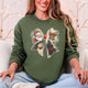 It's The Most Wonderful Time Of The Year Santa Snowman Reindeer Christmas Sweatshirt