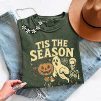 Tis The Season Halloween Comfort Colors Shirt - Spooky Tee